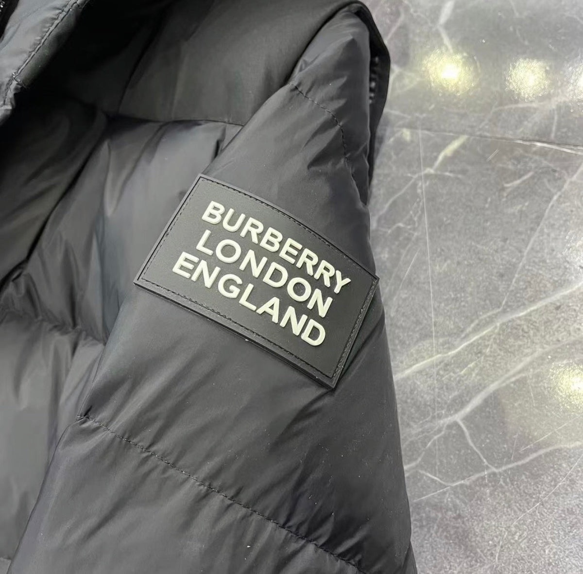 Doudoune Burberry Puffer-Noir